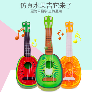 儿童吉他抖音网红玩具，尤克里里小吉他，仿真弹奏乐器初学者宝宝礼物