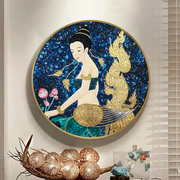 异丽东南亚风格装饰画泰国风情油画客厅玄关泰式壁画餐厅挂画墙画