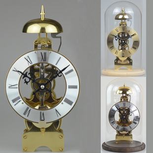 北极星简约铜机械钟机芯(钟，机芯)报时透视台钟钟表配件机械座钟ftt