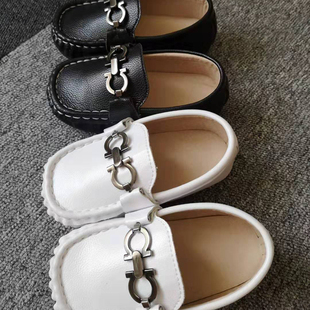 男童豆豆鞋韩版儿童，皮鞋软底单鞋小皮鞋
