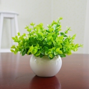 仿真花绿植物摆件小盆栽家居客厅室内摆设桌面装饰迷你假花草米兰