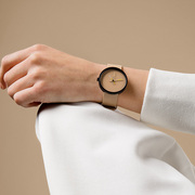 澳洲品牌AARK设计师时尚皮带手表男时尚中性表女表