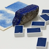 青金石 Lapis Lazuli天然阿富汗青金石矿物固体水彩蓝色颜料全块