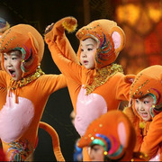 小猴子动物卡通造型演出服金丝猴美猴王猴子捞月儿童舞蹈表演服装