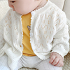 婴儿开衫男女童宝宝针织衫，毛衣婴幼儿外套，春装上衣纯棉春夏季薄款