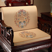 红木沙发坐垫新中式，实木家具罗汉床垫子，五件套加厚海绵垫座垫套罩