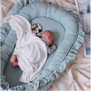花边棉布婴儿子宫仿生睡床便携式新生儿床中床睡垫