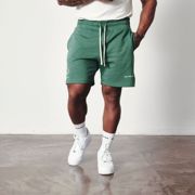 vq运动短裤男宽松美式夏季跑步训练篮球裤，棉质弹力休闲健身五分裤