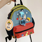 日本shukiku小书包幼儿园背包超轻小学生男女儿童一年级双肩包包