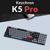 keychronk5pro蓝牙无线mac机械键盘，矮轴苹果适配108键外接办公女