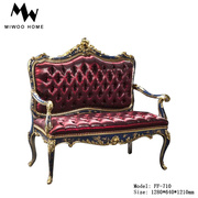 法式奢华进口布艺沙发家具，欧美式古典实木雕花，单人双人沙发休闲椅