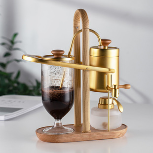 帝国adolph皇家比利时壶酒精灯虹吸式咖啡壶欧式半自动咖啡机套装