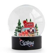 直供树脂雪花水晶球，圣诞节创意礼物家居，摆件树脂雪花水晶球