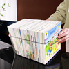 书架儿童绘本置物架子透明储物整理筐牛津树书籍桌面柜书本收纳盒