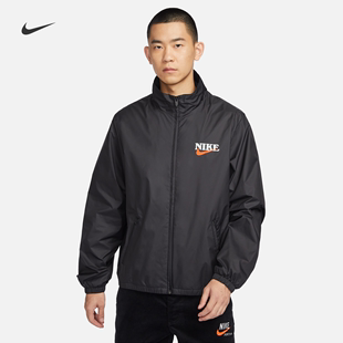 Nike耐克男子梭织夹克春季外套休闲叠搭网眼塔夫绸HF1113