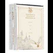 英文原版Harry Potter Hogwarts Invitation Set哈利·波特 霍格沃茨邀请函套装Insight Editions 电影周边邀请函套装书籍