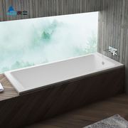 嵌入式浴缸亚克力家用小1米4深1.5 米1.6亮光1.7成人简易浴缸