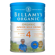 澳大利亚品牌蒙牛贝拉米有机儿童，dha牛奶粉4段(3岁+)900g
