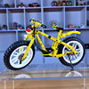 乐高山地自行车共享电动单车，积木拼装模型儿童益智拼图玩具礼物女