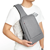 斜挎包男胸包多功能都市休闲运动包单肩包USB背包11寸ipad平板包