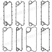 板式换热器密封垫工业用冷凝器密封圈水水油热交换器供暖板片配件