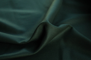 意大利进口墨绿色细腻编织平整舒适大衣，呢羊毛面料设计师大衣布料