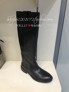 geox健乐士2023冬季女靴，简约英伦厚底，平跟圆头骑士靴靴子d36lqa