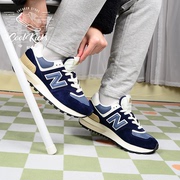 newbalance574nb574男女情侣，蓝白色休闲复古运动跑鞋u574lgbb