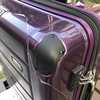 高档新男女通用万向轮行李箱欧美紫色商务旅行箱29寸超轻静音密码