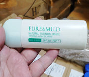 PURE＆MILD/泊美 植物芯润白凝亮美白防晒隔离乳SPF30/PA++无盒