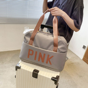 学生住校行李包高中生住宿可套拉杆箱的旅行包女士手提便携行李袋