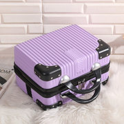 小型迷你手提行李箱16寸密码旅行登机箱复古轻便收纳化妆包14寸女