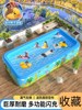 高档冲气游泳池家庭小型小孩子泳池戏水装备儿童户外戏水池充气超