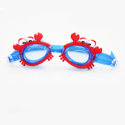 螃蟹儿童游泳眼镜男童女童，防雾防水小孩，游泳镜宝宝潜水镜卡通泳镜