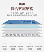 床垫软垫家用加厚榻榻米海绵床垫子双人床折叠垫褥床褥垫定制尺寸