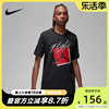 NIKE耐克短袖针织衫JORDAN休闲运动宽松男子印花T恤DX9594-010