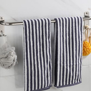 免打孔单杆毛巾架毛巾杆不锈钢，浴室浴巾收纳架，卫生间毛巾挂架壁挂