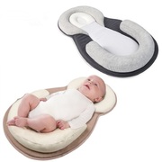 新生宝宝纠正防偏头婴儿，枕头侧睡枕定位枕，定型枕防溢奶防侧翻床垫