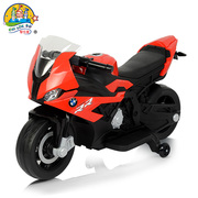 宝马儿童电动车摩托车男女宝宝玩具车可坐人四轮童车充电电瓶