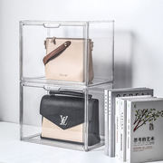包包收纳神器奢侈品透明展示巧克力，收纳盒置物架防尘家用放包
