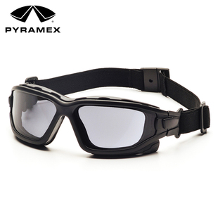 pyramex速龙小队战术，护目镜防雾抗冲击护目镜防灰尘，头盔骑行风镜