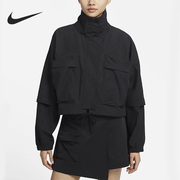 Nike/耐克夏季女子可拆卸袖两穿翻领运动外套DV8488-032