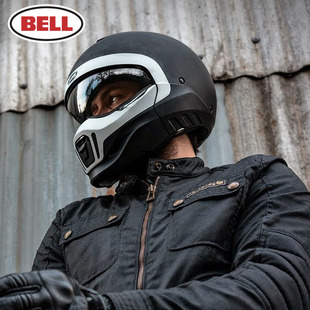 美国Bell贝尔复古头盔户外骑行防雾可拆卸两用组合盔四季男女半盔
