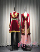 《北京出租》新疆舞蹈服装，男女款演出服，少数民族维族表演服练习裙