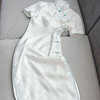 洛古仙春夏季复古中式改良版白色优雅唐装修身显瘦大小姐旗袍