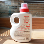 韩国进口b&b保宁婴儿洗衣液1500ml瓶装纤维，去菌清洁洗涤剂桶装