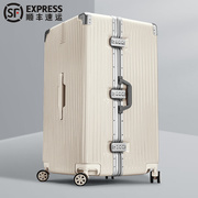 超大行李箱女特大容量结实耐用铝框静音轮