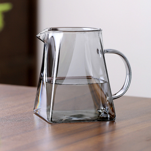 玻璃公道杯茶漏套装，加厚耐热高档茶海分茶器，日式公道壶分茶杯茶具