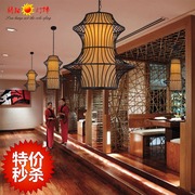 中式吊灯铁艺灯笼西餐厅火锅店饭店酒楼茶M楼咖啡馆走廊过道小吊