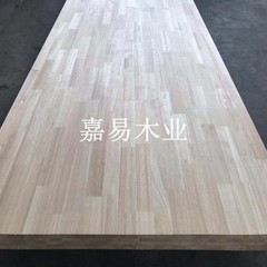 高档泰国橡胶木板材指接板实木拼接集成板家具衣柜板定制楼梯台面